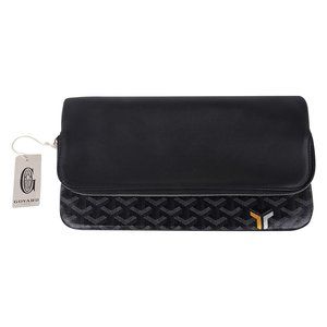 Goyard Bag Sainte Marie Clutch Coated Canvas and Leather New